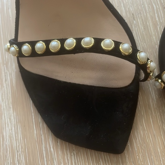 STUART WEITZMAN PEARL HEELS - Picture 3 of 5